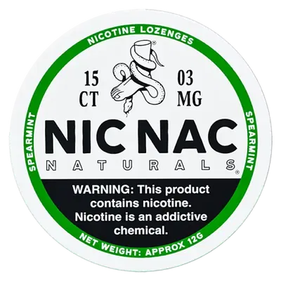 NIC NAC SPEARMINT 6MG