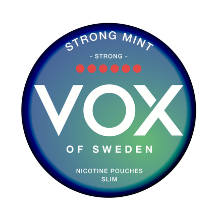VOX STRONG MINT - EXTRA STRONG (17.5 mg/Pouch)