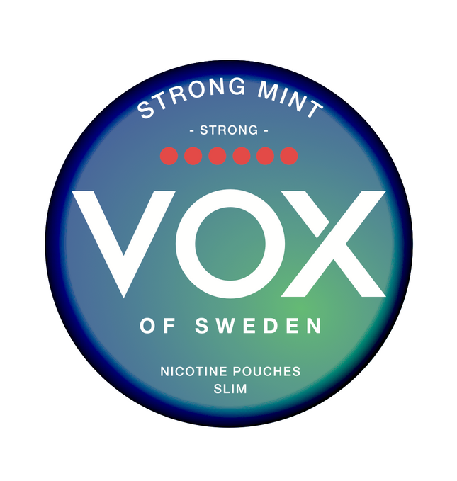 VOX STRONG MINT - EXTRA STRONG (17.5 mg/Pouch)
