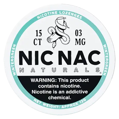 NIC NAC WINTERGREEN 6MG
