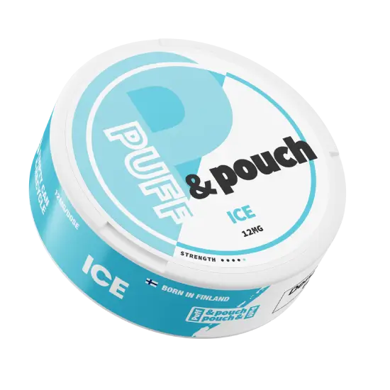 PUFF & POUCH ICE 12MG