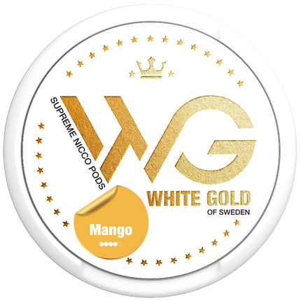 White Gold Mango (6 mg/pouch)