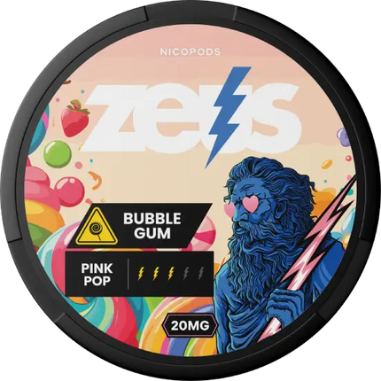 ZEUS  Bubble Gum Extra Strong (25mg/Pouch)