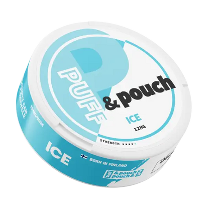 PUFF & POUCH ICE 12MG