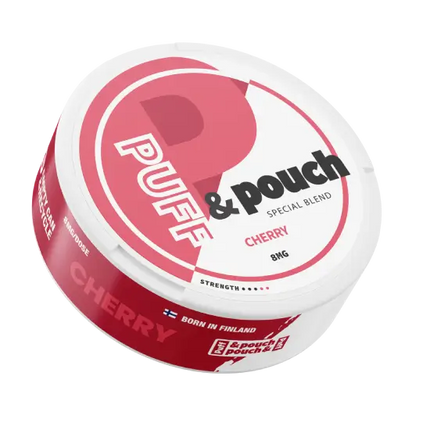 PUFF & POUCH CHERRY 8MG
