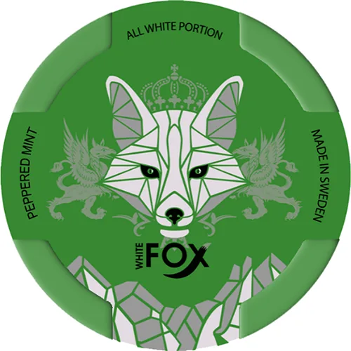 whiteFoxPepperedMint