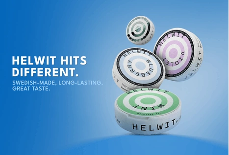HELWIT nicotine pouches – Buy online in Duba
