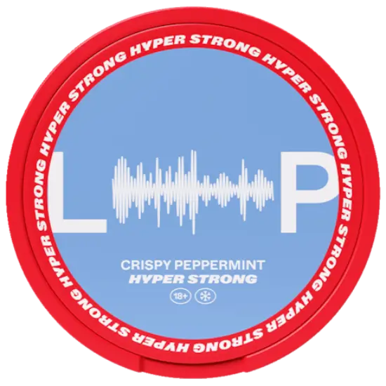 LOOP CRISPY FRESH PEPPERMINT HYPER STRONG