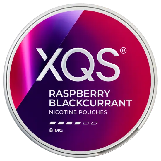 XQS Ruspberry Blackcurrent 8mg