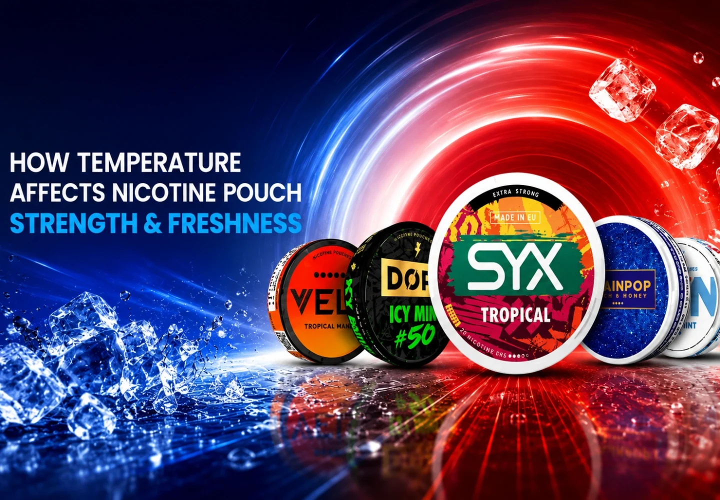 How Temperature Impacts Nicotine Pouch Strength Freshness featured