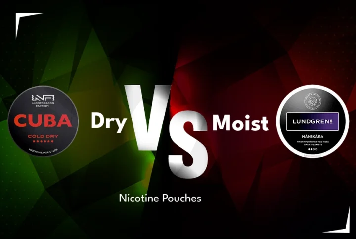 Dry Vs Moist Nicotine Pouches: What’s The Difference?