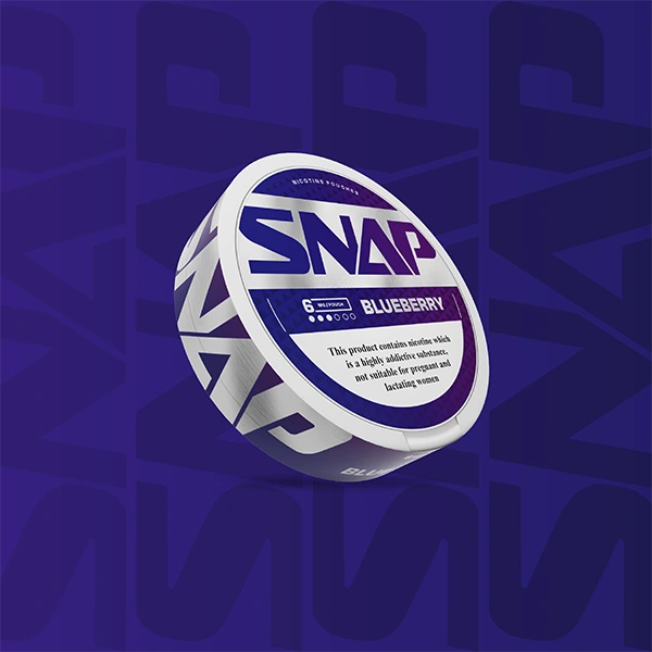 SnapBlueberryNicotinePouches6mg