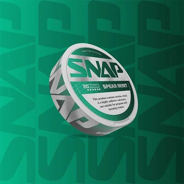 SnapSpearmintNicotinePouches20mg